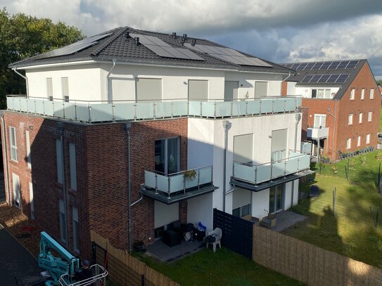 Energieeffiziente Neubauwohnung in KfW 40 Plus Haus mit Terrasse