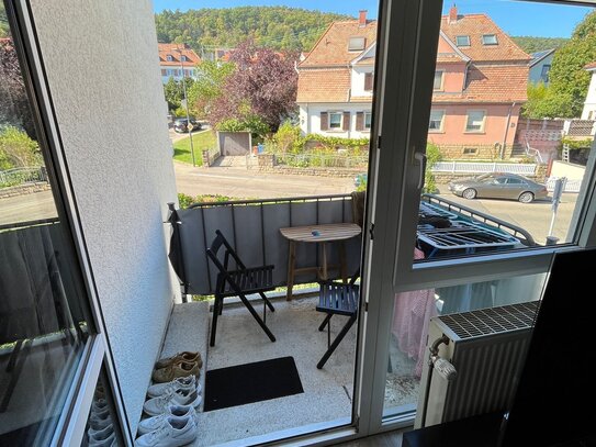 NW Hambach 1 Zimmerwohnung mit Balkon und Küchenzeile zu vermieten