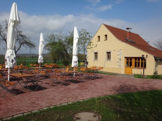 Gaststätte mit Biergarten