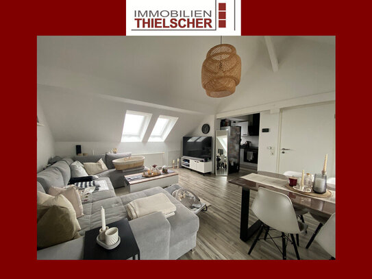 Moderne 2-Zimmer-Dachgeschosswohnung mit Stellplatz in zentraler Lage von Übach-Palenberg