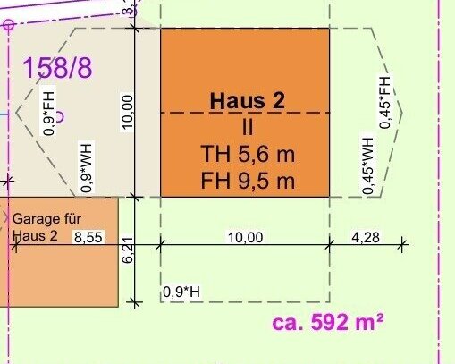 Ruhiges Baugrundstück mit Bauvorbescheid