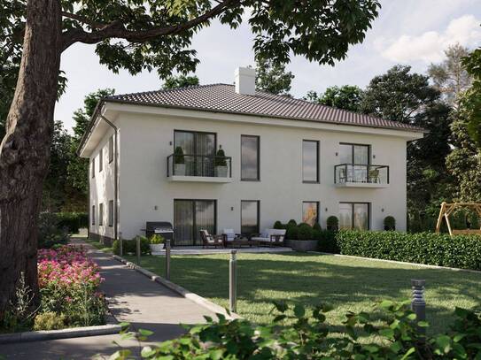 Hochwertige Neubau-Doppelhaushälfte in Panketal - Ruhige Lage, inkl. Grundstück!