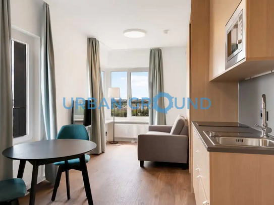 Mietrabatt - Möblierte 2-Zimmer Wohnung mit Fitnessraum - 15 Min. vom Hauptbahnhof