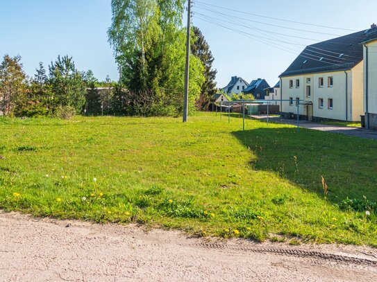 Grundstück und ein Haus in Stollberg/Oberdorf