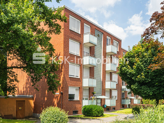 Frechen-Königsdorf, gepflegte 2-Raumwohnung mit Balkon.