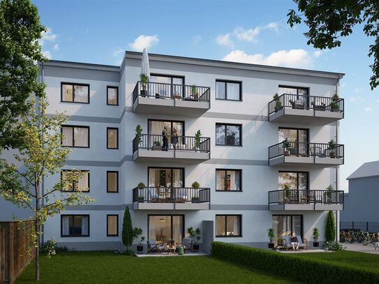 Moderne 1,5-Zimmer Etagenwohnung mit Balkon. Tolle Kapitalanlage - KfW-Förderung