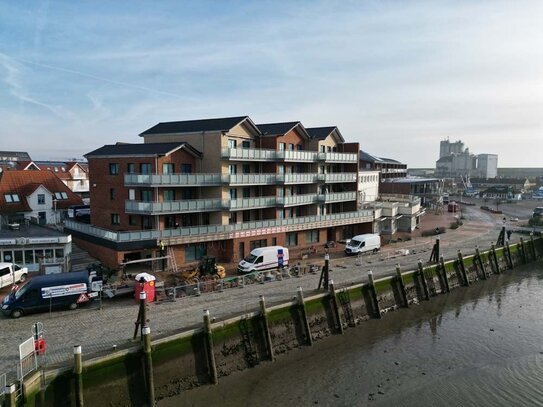 Büsum/Hafen - Nr. 10: Hochwertige Neubauwohnung im 2. OG - 3 Zimmer direkt am Hafen mit Meerblick