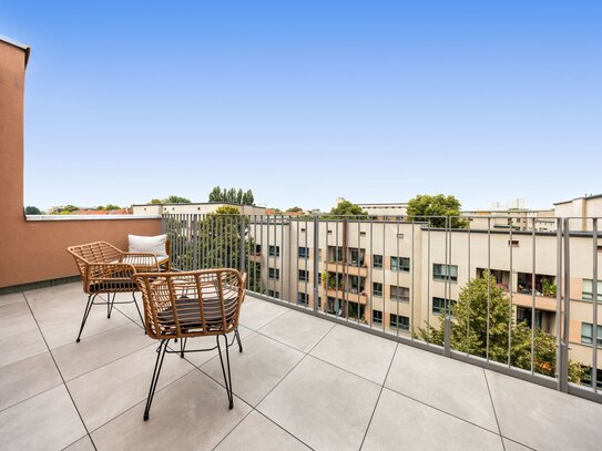 Penthouse Neubauwohnung mit Weitblick - nahe Ostkreuz