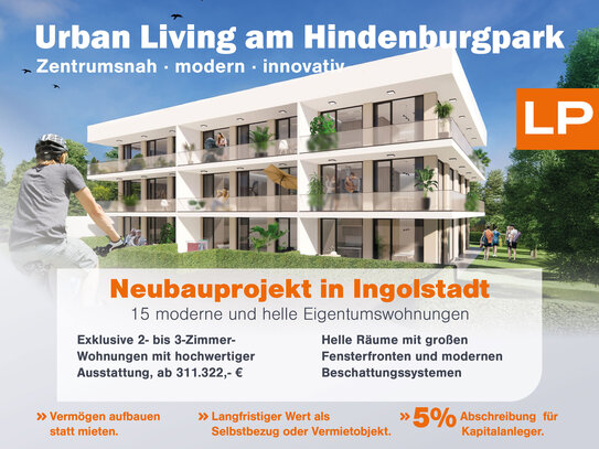 Neubauwohnungen am Hindenburgpark - Wohnung Nr. 9 - 1.OG