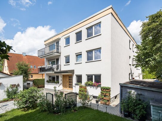 Herrliche 3-Zimmer-Wohnung in sehr guter Lage von Nürnberg-Altenfurt mit großem Balkon und Garage