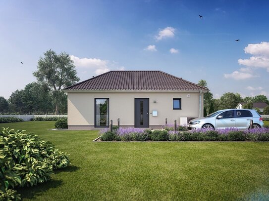 3-ZKB Bungalow mit 82qm zum unschlagbaren Aktionspreis - massiv und schlüsselfertig gebaut!