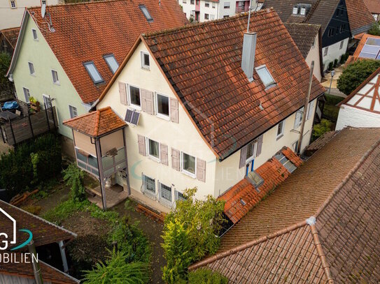 Einfamilienhaus mit Maisonette-Wohnung und charmantem Fachwerk-Charakter