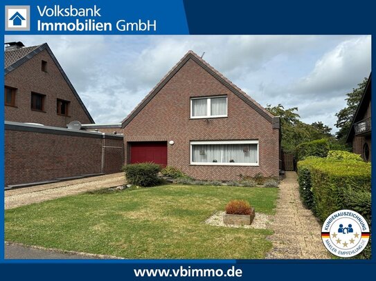 VIE-Dülken: freistehendes Einfamilienhaus mit Garage und schönem Garten mit Modernisierungsbedarf