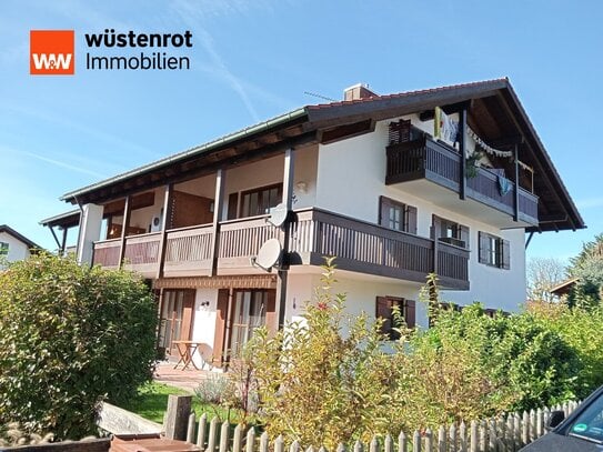 Feriendomizil oder ganz nach Uffing ziehen? 2 Zi. Maisonettewhg ca. 66 m², nahe am See gelegen!