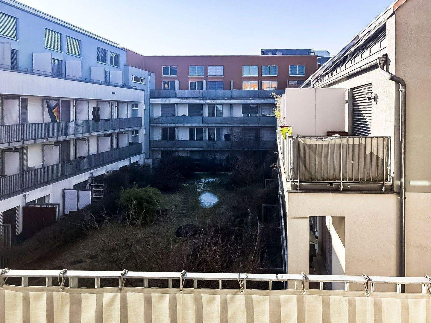 Studenten-Apartment mit Loggia in München - Moosach