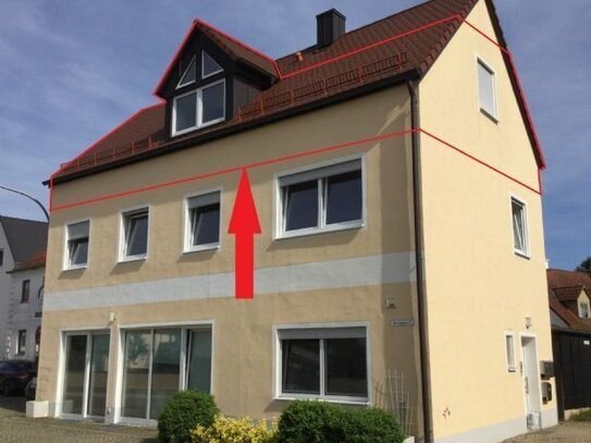 Schöne Dachgeschosswohnung in Mindelstetten zu vermieten