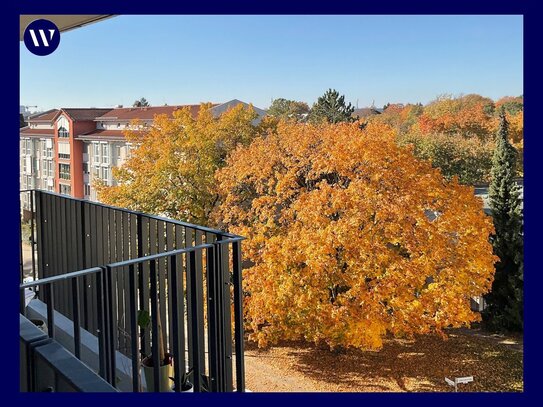 ...mit Dachterrasse + Ausblick, moderner Neubaukomfort & Einbauküche, Parkett, helles Ambiente, Aufzug