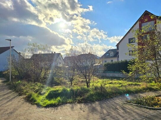 Bauplatz für eine Doppelhaushälfte