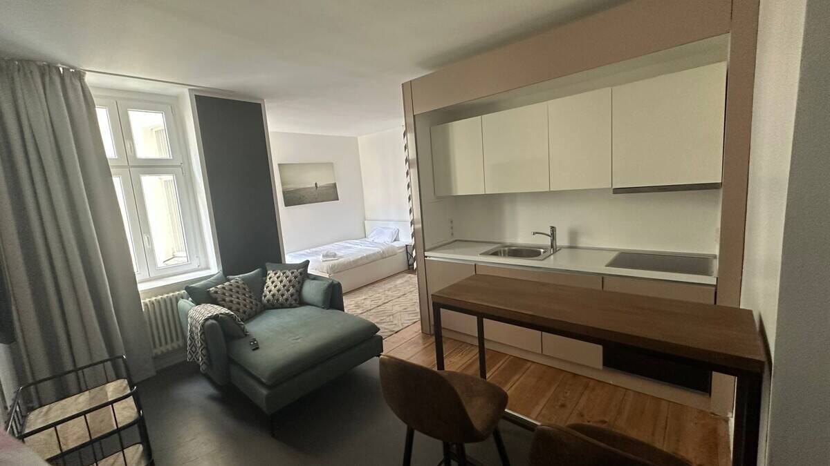 Kreuzberg: voll möbliertes LUXUS Apartment, 26 m² befristet für max. 12 Monate - SOFORT zu VERMIETEN - Photo 1