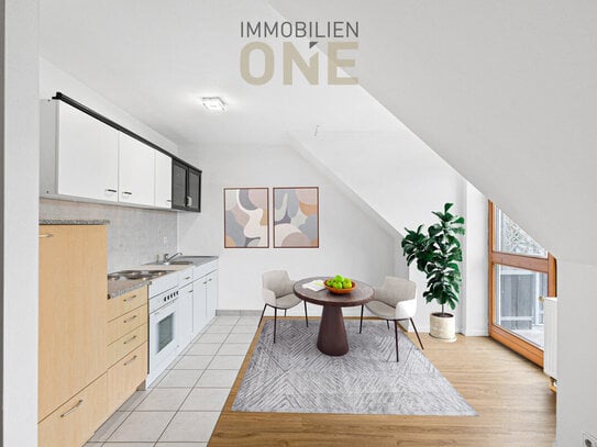 Helles 1-Zimmer-Appartement mit Südbalkon und Duplex-Stellplatz