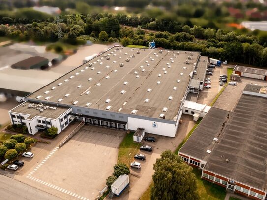 Lager- & Logistikareal 10.000 m² Warmhalle