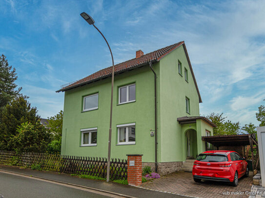 ACHTUNG, PREISREDUZIERUNG: Zwei- bis Dreifamilienhaus in ruhiger Wohnlage in Rehau