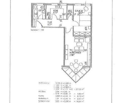 Geräumige 2,5 Zimmer Wohnung im Zentrum von Lindau am Bodensee, ideal als Kapitalanlage!!