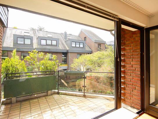 Helle Wohnung mit Sonnenbalkon und TG-Platz im Klemensviertel