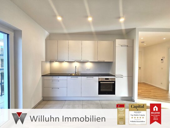 *Neubau* Helle 3-Zimmer Wohnung mit großen Balkon I Einbauküche I Fußbodenheizung