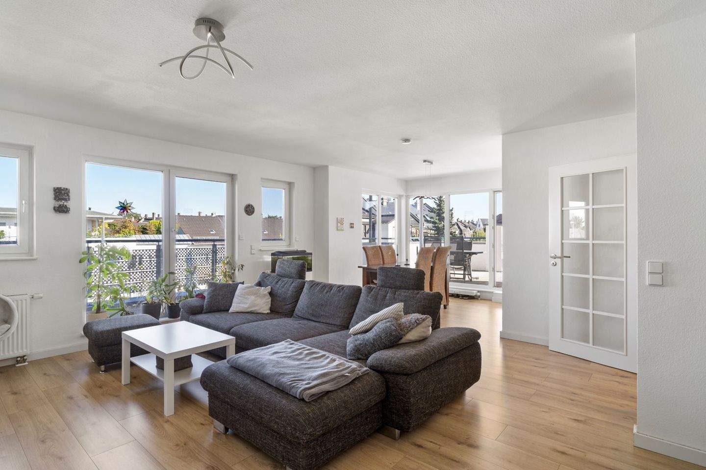 Exklusives Penthouse mit Skylineblick - Aufzug direkt in die Wohnung