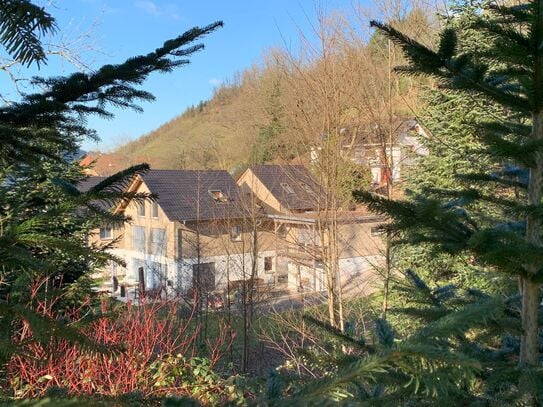 Elegantes Holzhaus mit Büro-Trakt: Großzügige 280m² in idyllischer Lage für höchsten Wohnkomfort inkl. Gäste-Anbau