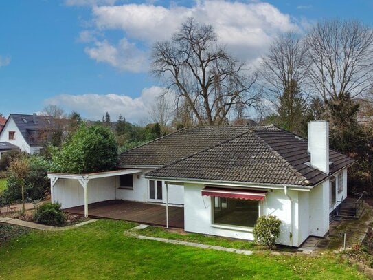 Walmdachbungalow für Gartenliebhaber im ruhigen Herzen von Schwachhausen