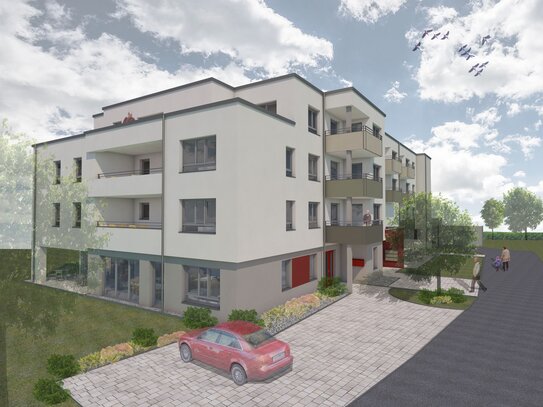 Erstbezug! Neubau SENIORENWOHNEN in Wassertrüdingen - Mittelfranken: 3-Zimmer-Wohnung mit Balkon!