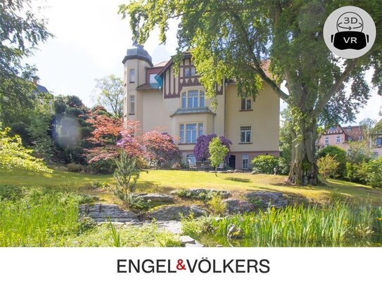 Fabrikantenvilla mit Blick zur Göltzschtalbrücke (3D Tour verfügbar)