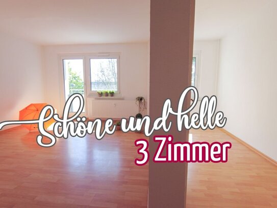 Schöne und helle 3-Raum Wohnung - Laminat Erneuerung bei Neuvermietung geplant