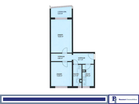 Kapitalanlage mit Zukunft: Vermietete 2-Zimmer-Wohnung in Berlin-Friedrichsfelde