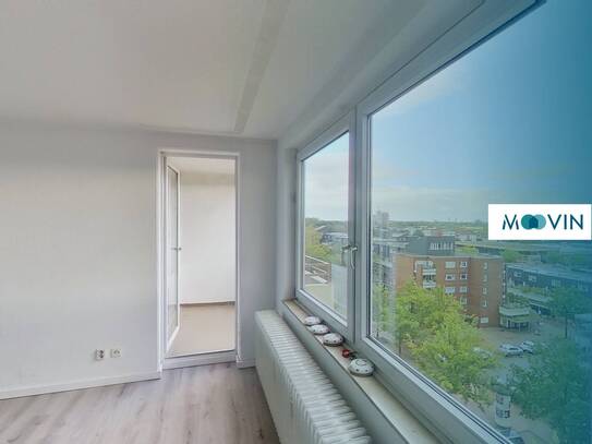 ++Starke Aussicht: Helle 2-Zimmer-Wohnung mit tollem Schnitt und Balkon in Hannover++