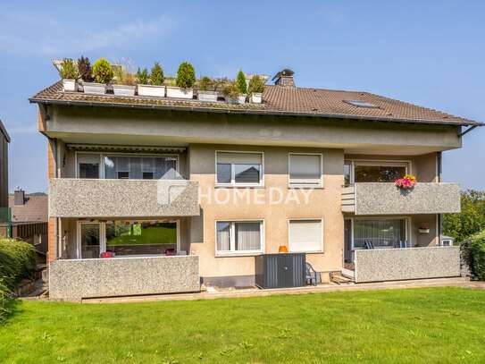 Attraktive 2-Zimmer-Wohnung mit Balkon und Gartenmitbenutzung in Herdecke