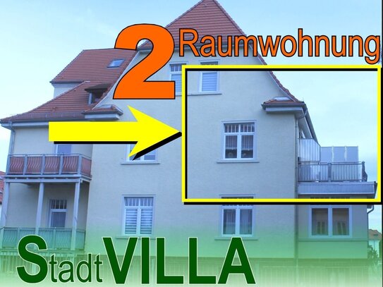 Wohnung StadtVILLA - 2 Zimmer mit Balkon, Küche, Bad und Abstellraum!