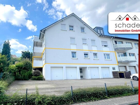 SCHADE IMMOBILIEN - Gut geschnittene 3-Zimmerwohnung mit Balkon und Garage!