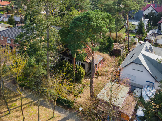 Waldnahe Lage an der Grenze zu Berlin! Erschlossene Baugrundstücke für EFH/Stadtvilla in Waldesruh