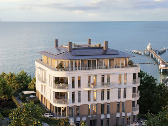 Hoch über Sellin: Stilvolles Penthouse im HighFive - Ihr Traumdomizil an der Ostsee!