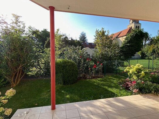 2-Zimmer Seniorenwohnung mit Terrasse und kleinem Garten in Weißenburg - OHNE MAKLER