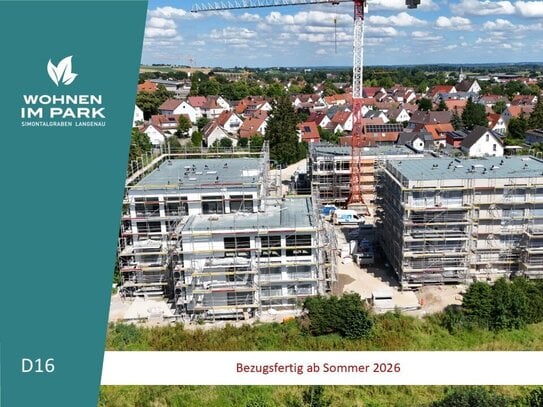 4-ZIMMER PENTHOUSE-WOHNUNG MIT BALKON- "WOHNEN IM PARK" IN LANGENAU - D16