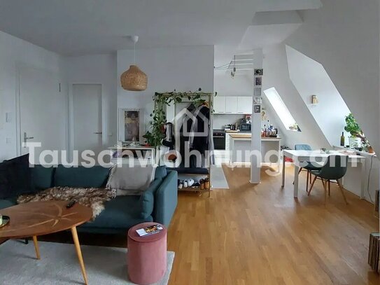 [TAUSCHWOHNUNG] Helle 2Z DG-Wohnung mit Blick über Wedding