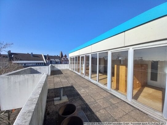 Südweststadt - Penthouse mit großer Sonnenterrasse und Schwarzwaldblick