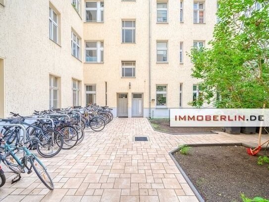 IMMOBERLIN.DE - Behaglich in Neukölln: Helle Altbauwohnung in Ruhelage