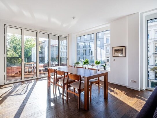 Lichtdurchflutet und modern: Neubau-Wohnung mit Weitblick am Teutoburger Platz