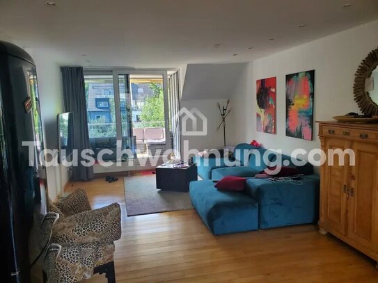 [TAUSCHWOHNUNG] Wunderschöne 2 Zi. Maisonettewohnung mit 2 Sonnenterrassen