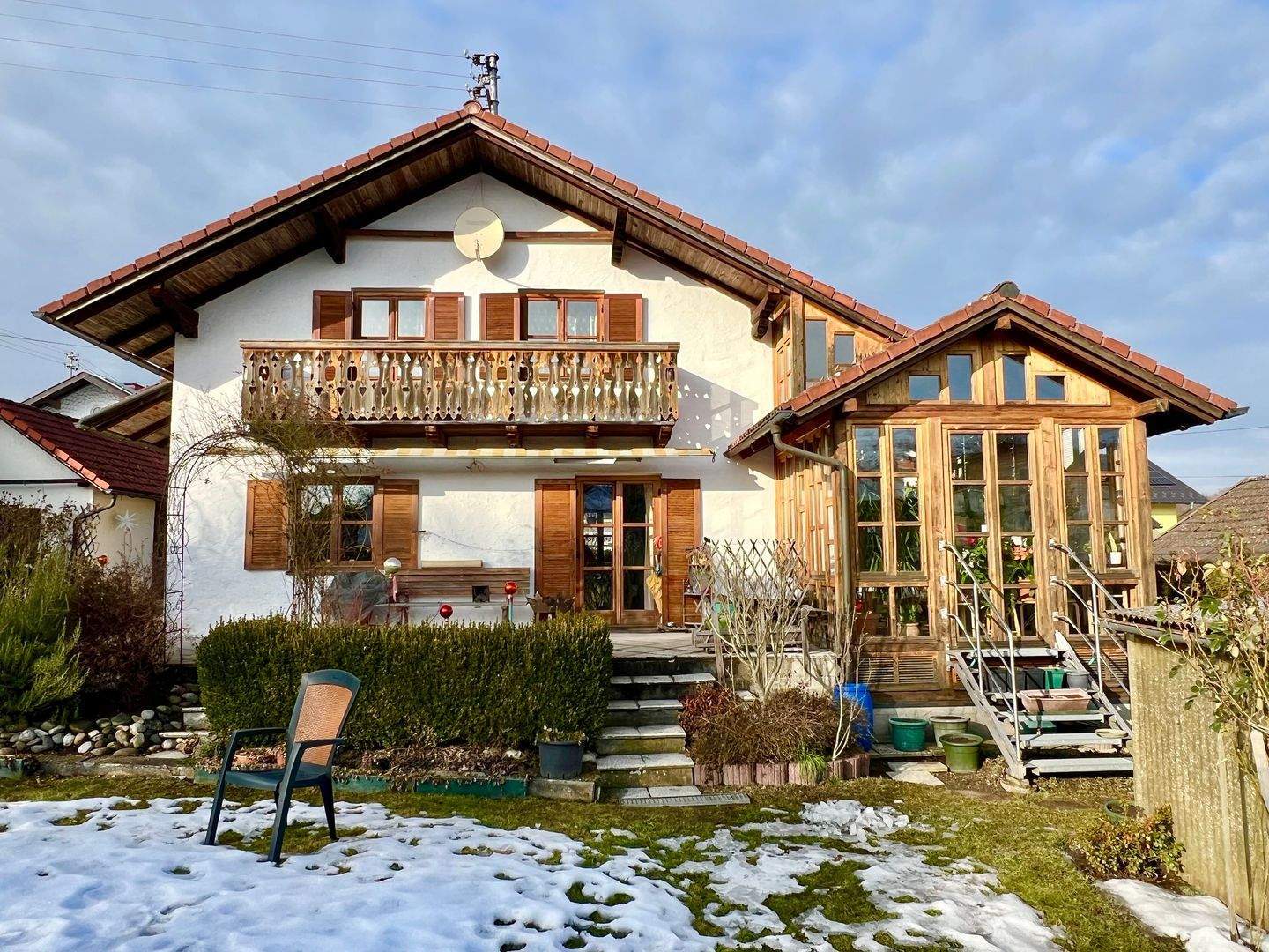 +++ÖSTERREICH+++ ! FREISTEHENDES EINFAMILIENHAUS MIT WINTERGARTEN UND GARAGE IN HOCHBURG-ACH (DUTTENDORF)